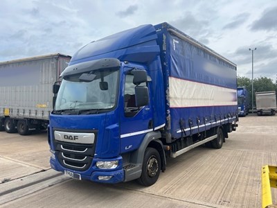 Lot 4 - 2019 (68 Plate) DAF LF 180 FA Rigid Curtainside Euro 6