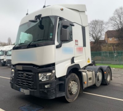 Lot 2 - 2018 (68 Plate) Renault T480 Comfort 6x2 Tractor Unit Euro 6