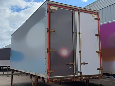 Lot 54 - Box Shaped Demount Body Trailer