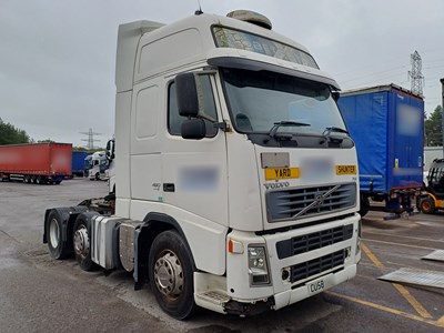 Lot 2 - 2008 (58 Plate) Volvo FH 480 Globetrotter 6x2 Tractor Unit Euro 5