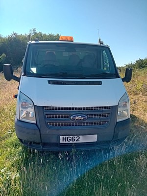Lot 18 - 2012 (62 Plate) Ford Transit 100 T350 RWD Cage Tipper Euro 5 - NON RUNNER