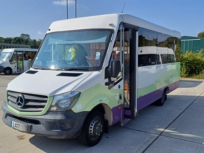 Lot 15 - 2017 Mercedes Sprinter 514CDI 16 Seat Minibus Euro 6