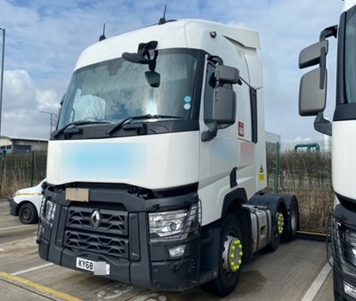 Lot 1 - 2018 (68 Plate) Renault T480 6x2 Tractor Unit Euro 6