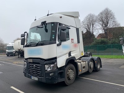 Lot 1 - 2018 (68 Plate) Renault T480 Comfort 6x2 Tractor Unit Euro 6