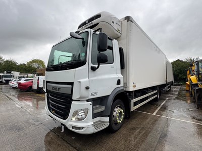 Lot 11 - 2016 (66 Plate) DAF CF 400 FA Fridge Unit Euro 6