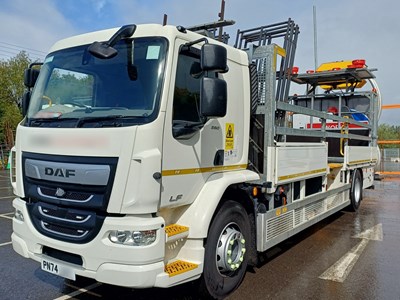 Lot 11 - 2024 (74 Plate) DAF LF 260 FA 4x2 Impact Protection Vehicle Euro 6