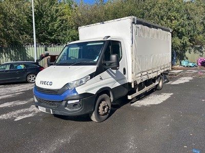 Lot 6 - 2016 (66 Plate) Iveco Daily 70C18 Curtainside Van Euro 6