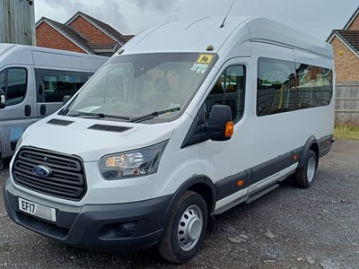 Lot 32 - 2017 Ford Transit 460 Econetic Tech 16 Seater Mini bus Euro 6