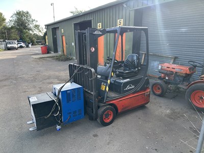 Lot 50 - 2006 LINDE E14-02 Duplex Mast Forklift