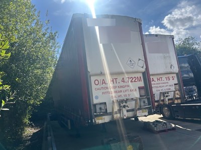 Lot 58 - 2013 SDC Curtainside Trailer