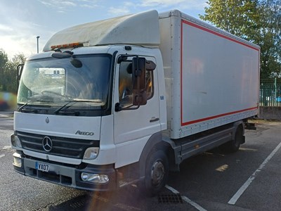 Lot 23 - 2007 (07 Plate) Mercedes 816 Atego 7.5T 4x2 Box Body Rigid Euro 4