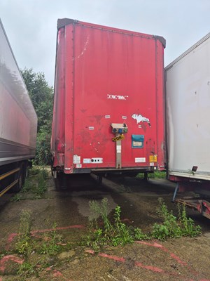 Lot 31 - 2009 Montracon Curtainside Trailer