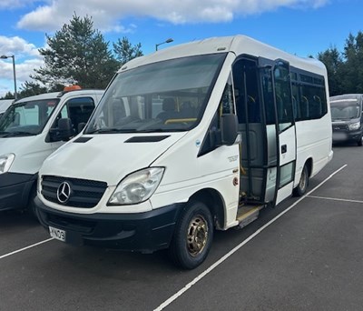 Lot 13 - 2009 Mercedes Sprinter 16 Seater Minibus Euro 4 NON RUNNER