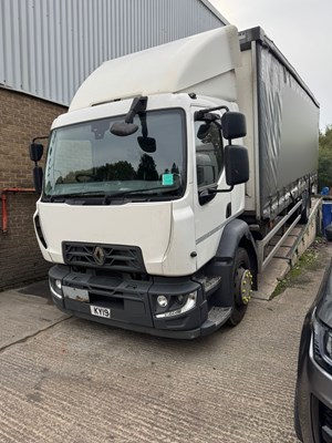 Lot 1 - 2019 Renault Rigid Curtainside Euro 6