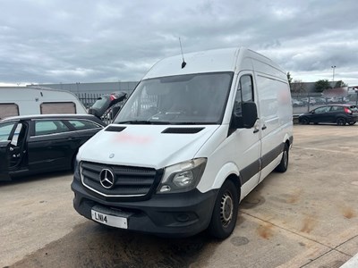 Lot 13 - 2014 Mercedes Sprinter 313 CDI Panel Van Euro 5