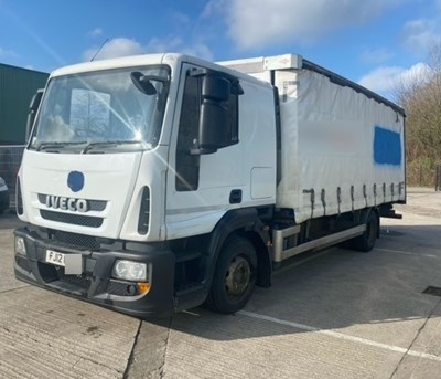 Lot 18 - 2012 Iveco ML120E18/P Curtainsider Euro 5