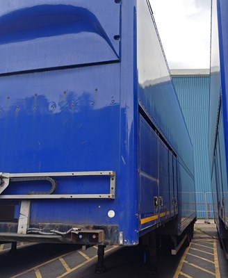 Lot 23 - 2017 Montracon Double Deck Rigid Box Trailer