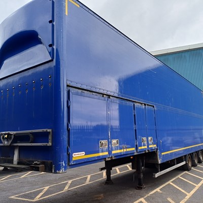 Lot 25 - 2018 Montracon Double Deck Rigid Box Trailer