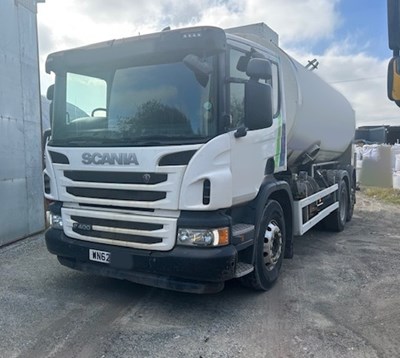 Lot 3 - 2012 (62 Plate) Scania P400 6x2 Tanker Euro 6