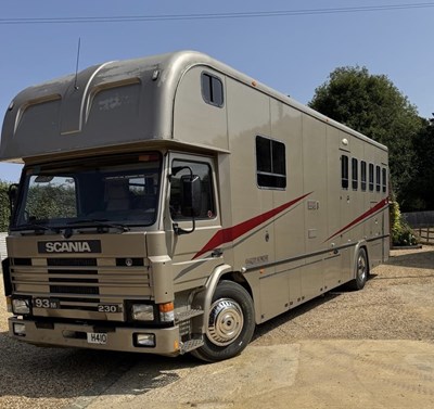 Lot 26 - 1991 Scania Oakley Supreme Horse Box