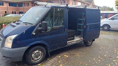 Lot 10 - 2013 (63 Plate) Ford Transit 100 T260 Panel Van Euro 5
