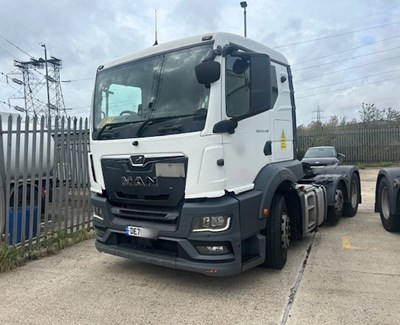 Lot 10 - 2021 (71 Plate) MAN TGS 24.430 6x2 Tractor Unit Euro 6