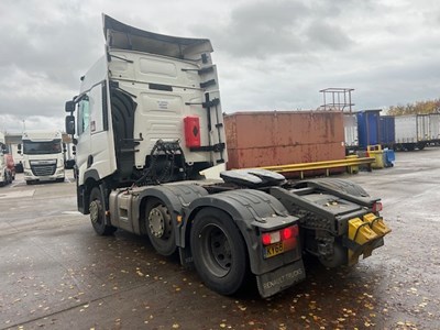 Lot 1 - 2018 (68 Plate) Renault T480 Comfort 6x2 Tractor Unit Euro 6