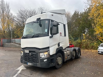 Lot 1 - 2018 (68 Plate) Renault T480 Comfort 6x2 Tractor Unit Euro 6