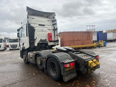 Lot 1 - 2018 (68 Plate) Renault T480 Comfort 6x2 Tractor Unit Euro 6
