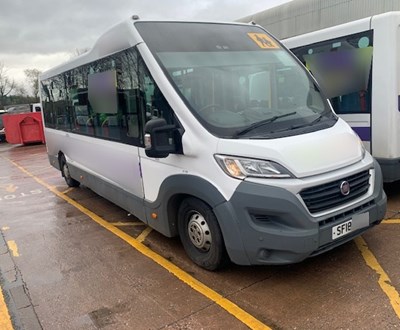 Lot 28 - 2018 Fiat Ducato 16 Seater Minibus Euro 6 NON RUNNER