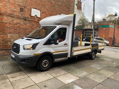 Lot 33 - 2020 (70 Plate) Ford Transit 350 Leader Ecoblue Flat Bed Euro 6