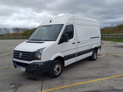 Lot 60 - 2012 (62 Plate) Volkswagen Crafter Panel Van Euro 5