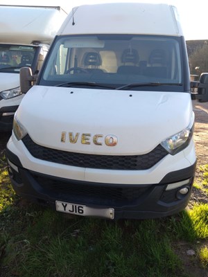 Lot 27 - 2016 Iveco Daily 35S13 LWB Panel Van Euro 5