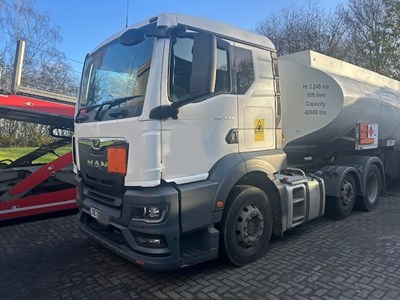 Lot 3 - 2021 (71 Plate) MAN TGS 24.430 6x2 Tractor Unit Euro 6