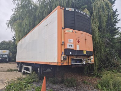 Lot 34 - 2008 Gray & Adam Fridge Carrier Vector 1850 Trailer NO VAT