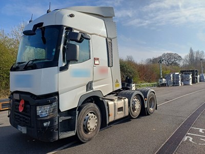 Lot 27 - 2018 (68 Plate) Renault Trucks Comfort T480 6 x 2 Tractor Unit Euro 6