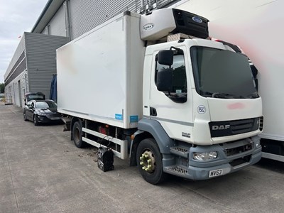 Lot 14 - 2013 (63 Plate) DAF LF 55-180 Fridge Euro 5 NON RUNNER