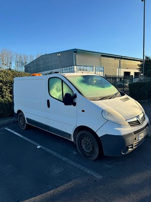 Lot 20 - 2013 Vauxhall Vivaro Panel Van Euro 5