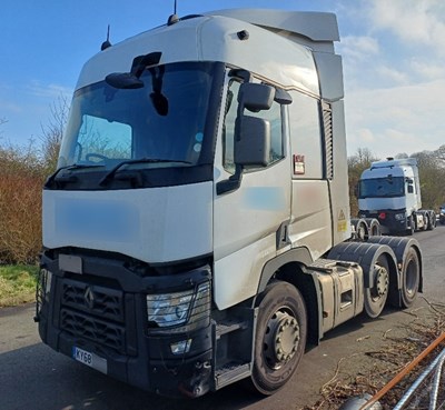 Lot 26 - 2018 (68 Plate) Renault T480 Comfort Tractor Unit Euro 6