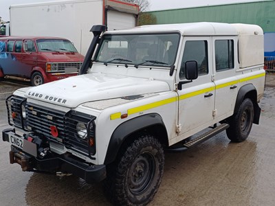 Lot 7 - 2012 (62 Plate) Land Rover Defender 110 TD D/C Euro 5