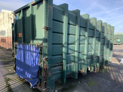 Lot 23 - 40 Yard Roll On/Off Skip With Compactor Door