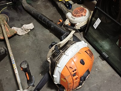 Lot 40 - 2017 STIHL BR600 Back Pack Blower