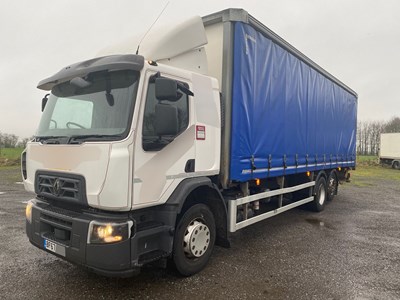 Lot 10 - 2017 (67 Plate) Renault Rigid Curtainside Euro 6