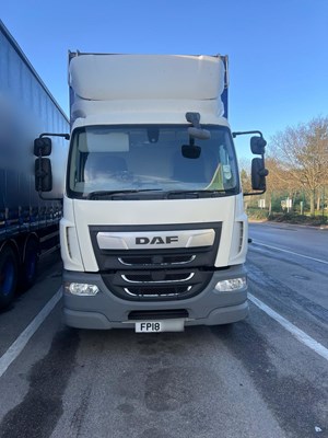 Lot 11 - 2018 DAF LF 230 FA 4x2 Rigid Curtainside Euro 6