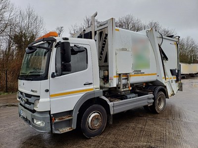 Lot 24 - 2012 Mercedes 1518 L 15000 KG Refuse Vehicle Euro 3