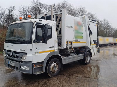 Lot 22 - 2012 Mercedes 1518L Refuse Collection Vehicle Euro 5