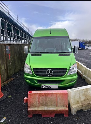 Lot 101 - 2008 Mercedes Sprinter 16 Seater Minibus Euro 4