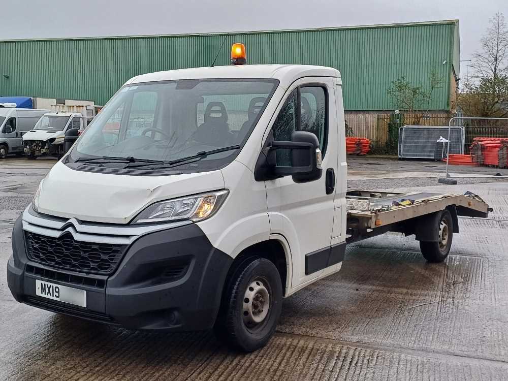 Lot 1 - 2019 Citroen Relay 4x2 Car Recovery/Transport Vehicle Euro 6