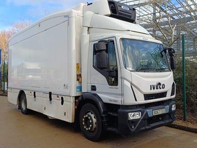 Lot 25 - 2017 (67 Plate) Iveco Eurocargo 180-250 4x2 Rigid Fridge Unit Euro 6