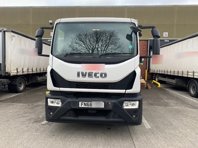 Lot 35 - 2016 (66 Plate) Iveco Eurocargo 180E25P S-A Curtain-side Lorry Euro 6